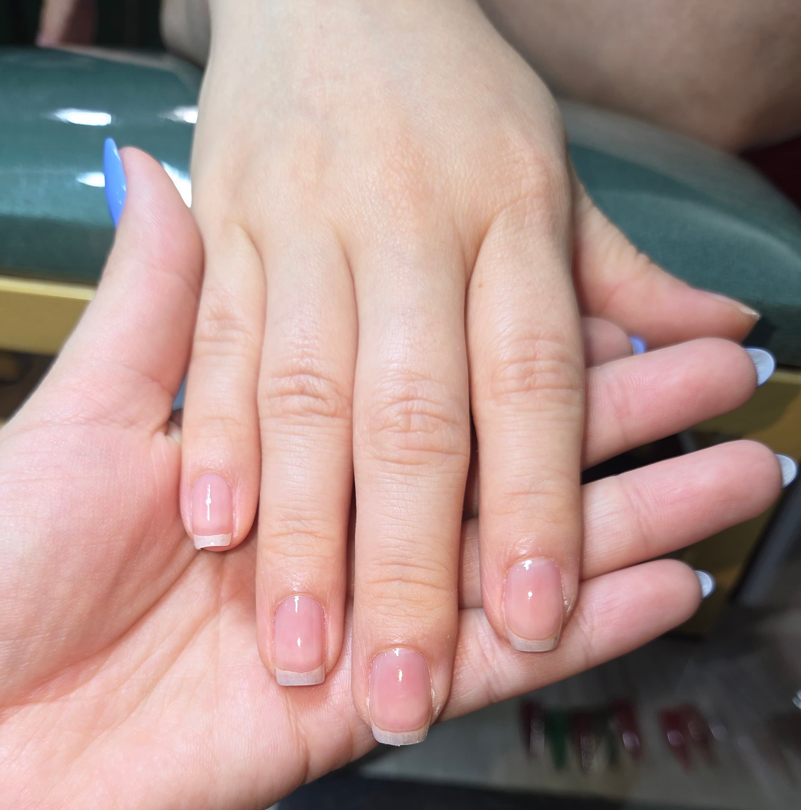 Manicuria sin esmaltado